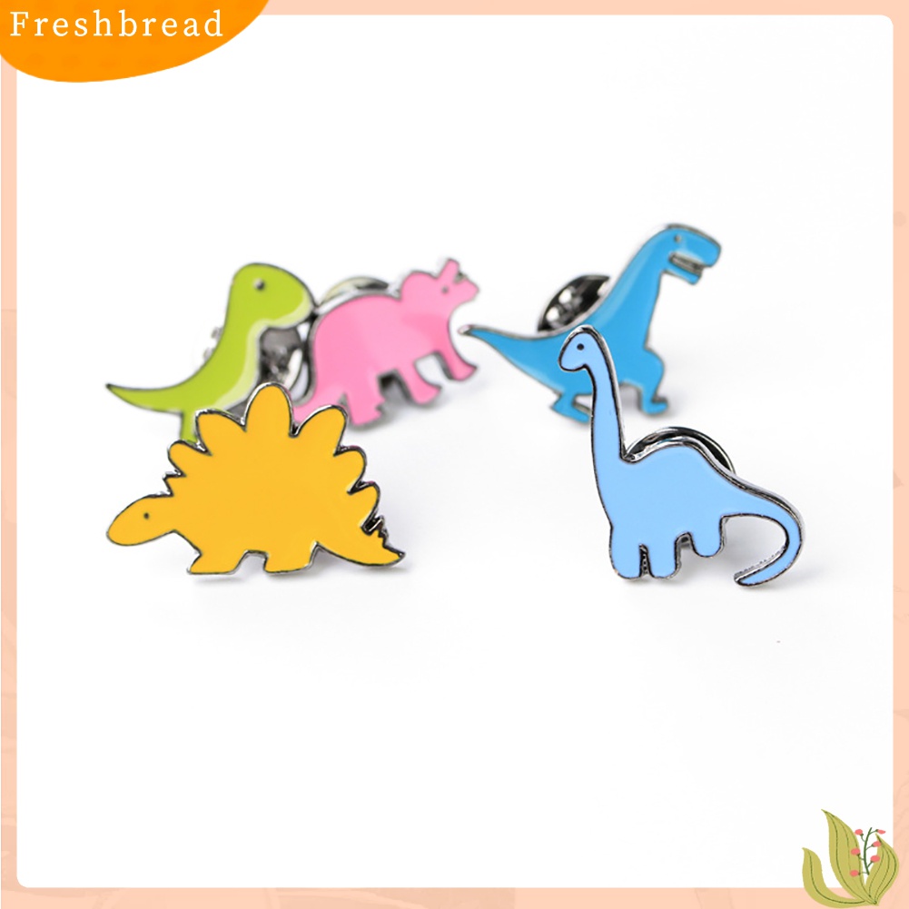 [ TERLARIS]Unisex Cute Cartoon Dinosaur Animal Brooch Pin Badge Jewelry Clothes Decoration