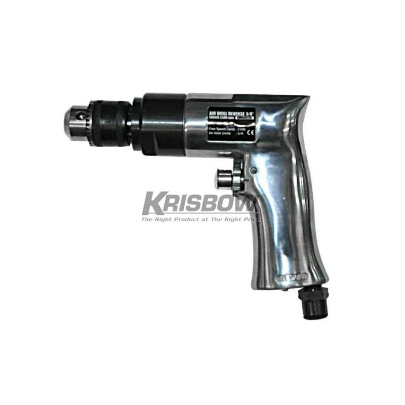 KRISBOW Bor Udara/ AIR DRILL 3/8INCH REVERSE 2300RPM DPAD38
