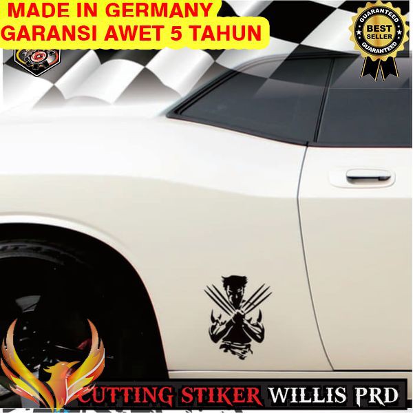 

TERMURAH Sticker Stiker Wolverine X Men Superhero Comic Avenger cutting stiker Phoenix Star