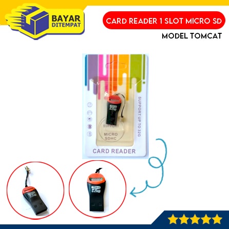 Card Reader 1 Slot TOMCAT Micro SD Microsd