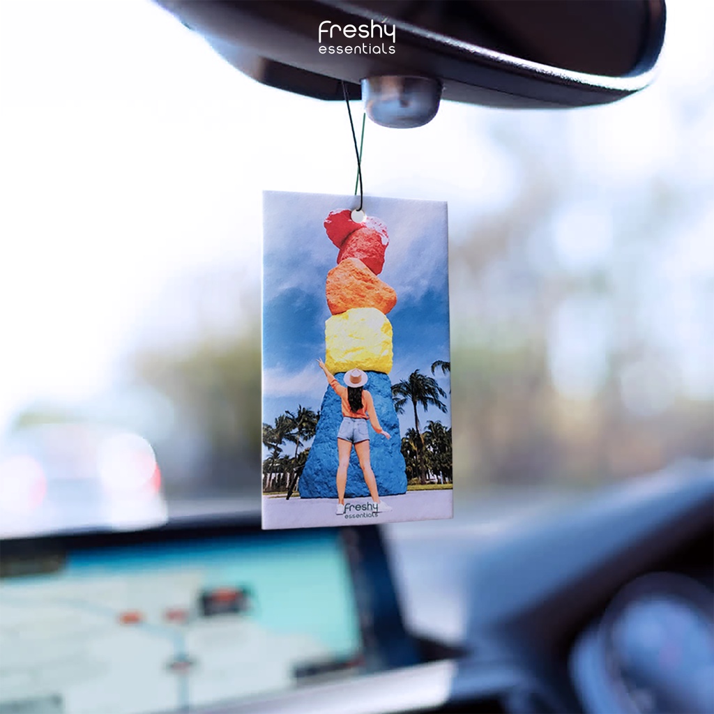 Pewangi Mobil Custom Foto