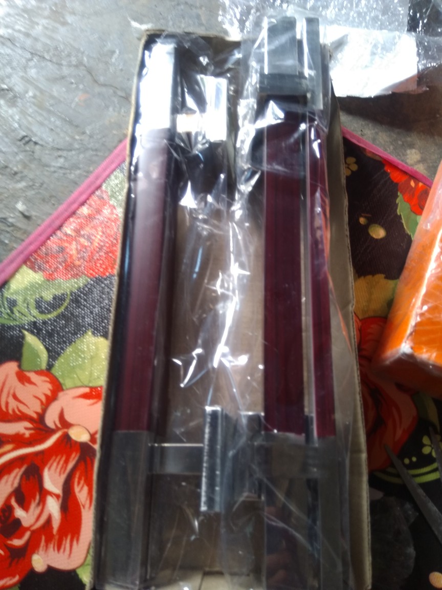 Handle Pintu Maron Tarikan Pintu Mahoni Gagang Pintu Rumah Kotak Minimalis Kunci Stainles 33 Cm Twin
