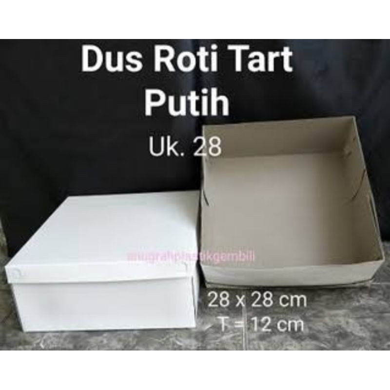 

DUS ROTI TAR WARNA PUTIH POLOS UK 28