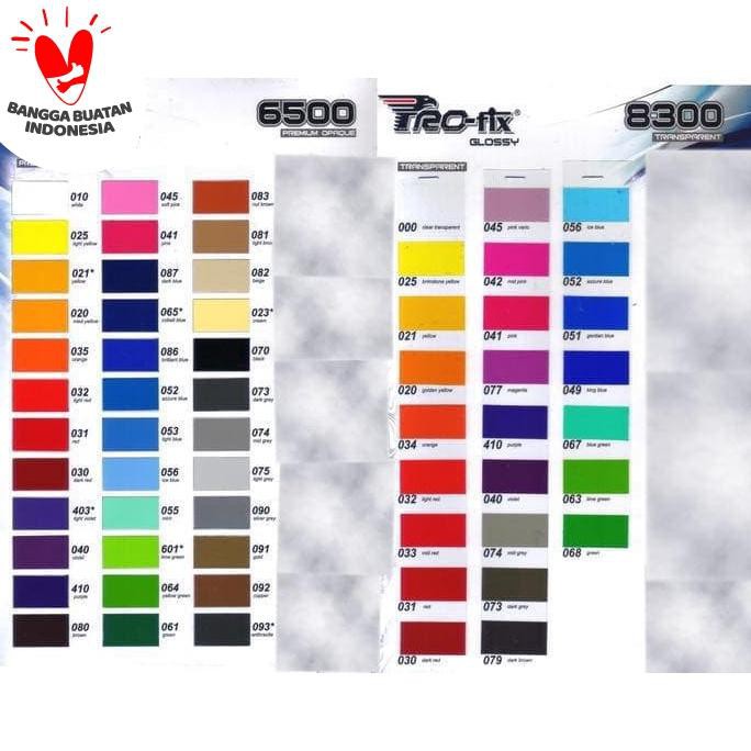 

BISA BAYAR DITEMPAT STIKER / STICKER PROFIX ROLL (15m x 45cm) EKSLUSIF Kode 696