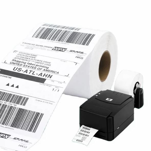 

➯ Label Sticker Thermal 100x150 Kertas Thermal Bare A6 500 pcs ♪