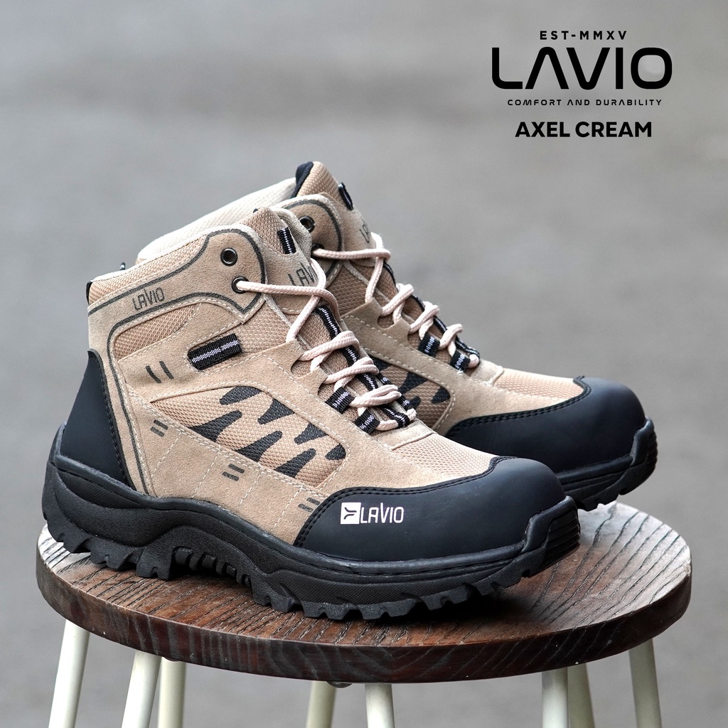 Sepatu Safety Boots Pria Boot Proyek Keren Kekinian Best Seller Lavio Axel