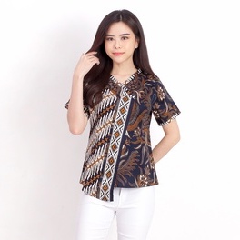 Batik wanita - Atasan blouse batik wanita fashion 634