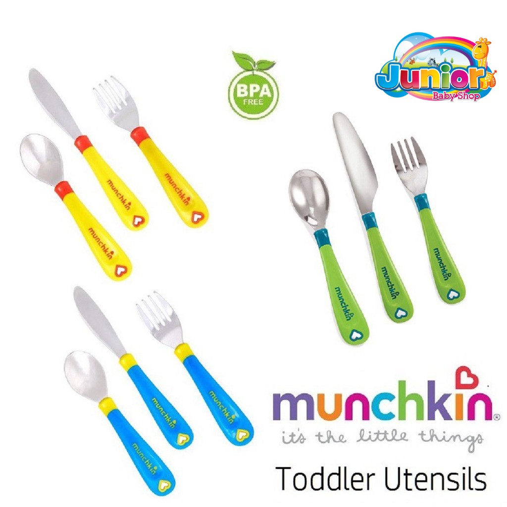 Munchkin Toodler Utensils set