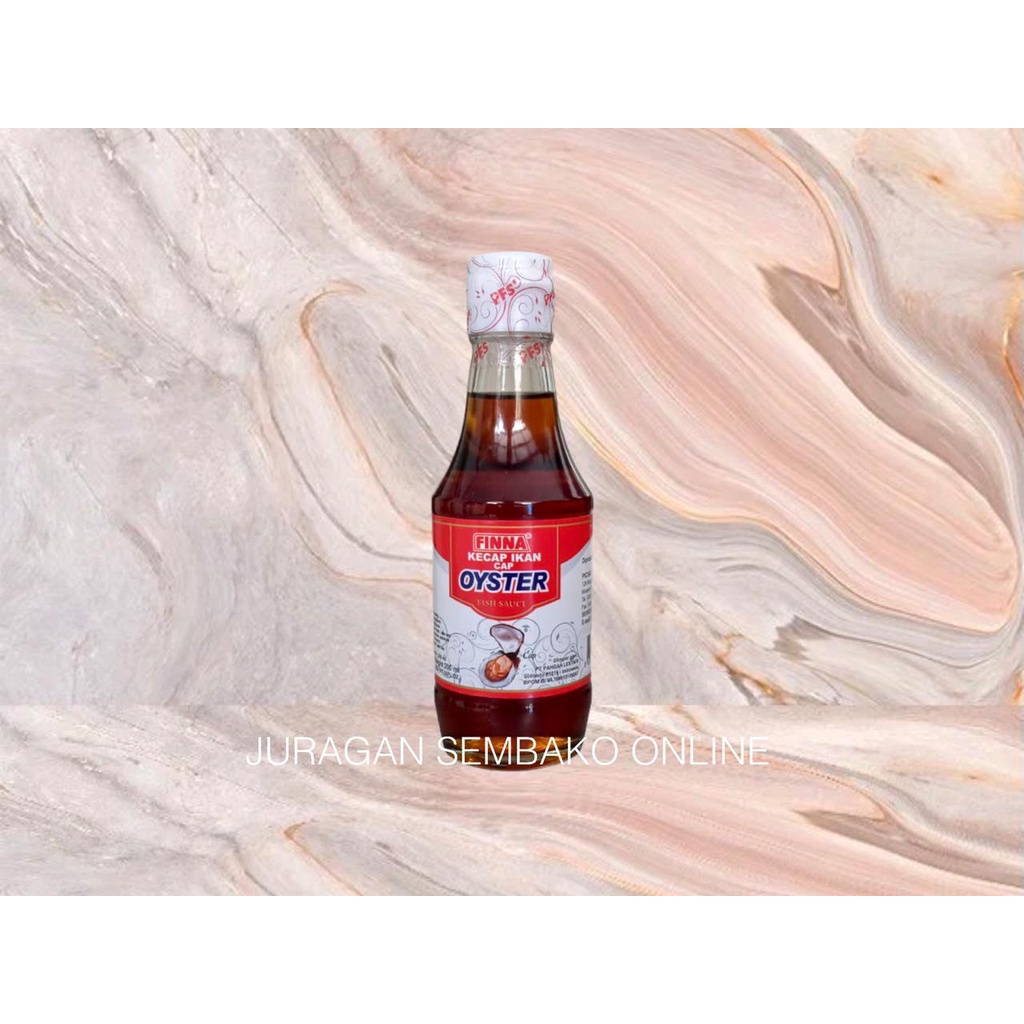 (JSO) FINNA Oyster Brand Fish Sauce 200ml / Kecap Ikan Finna Cap Oyster