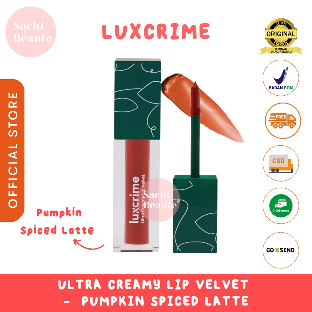 LIPBESTIE Luxcrime Ultra Creamy Lip Velvet - Pumpkin Spiced Latte
