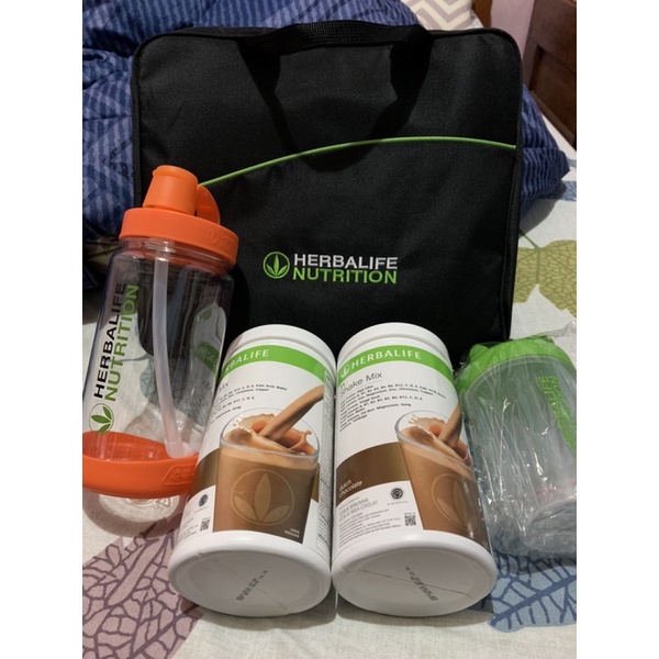 Herbalife shake rasa coklat minuman protein untuk diet