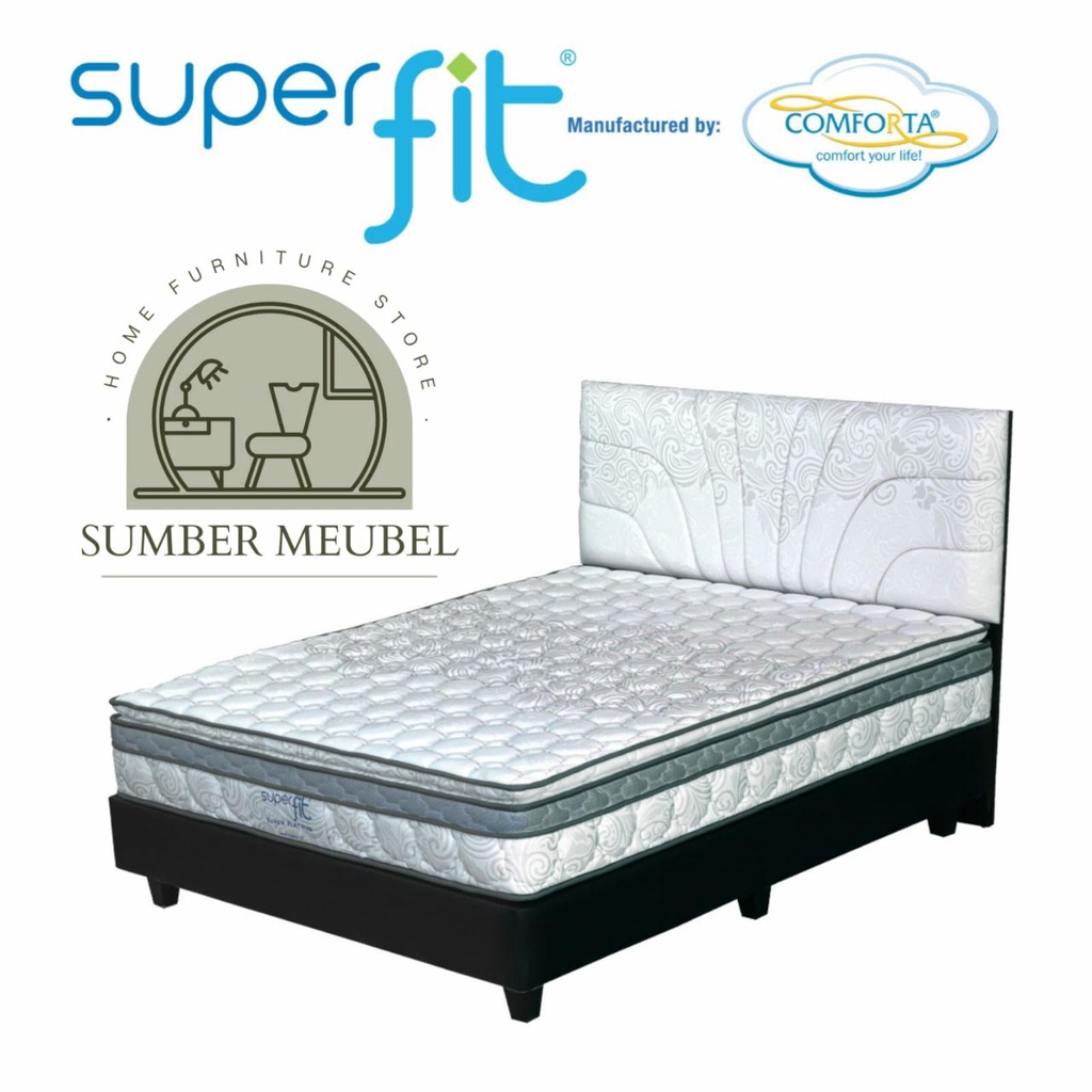 MATRAS COMFORTA SUPER FIT SUPER PLATINUM ( KASUR SAJA )