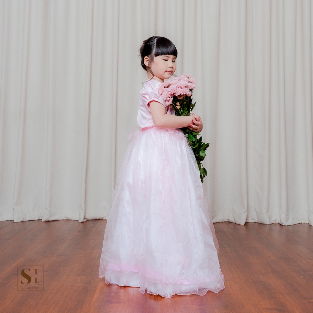 Beverly Dress Anak Perempuan Balero Tile (1010)
