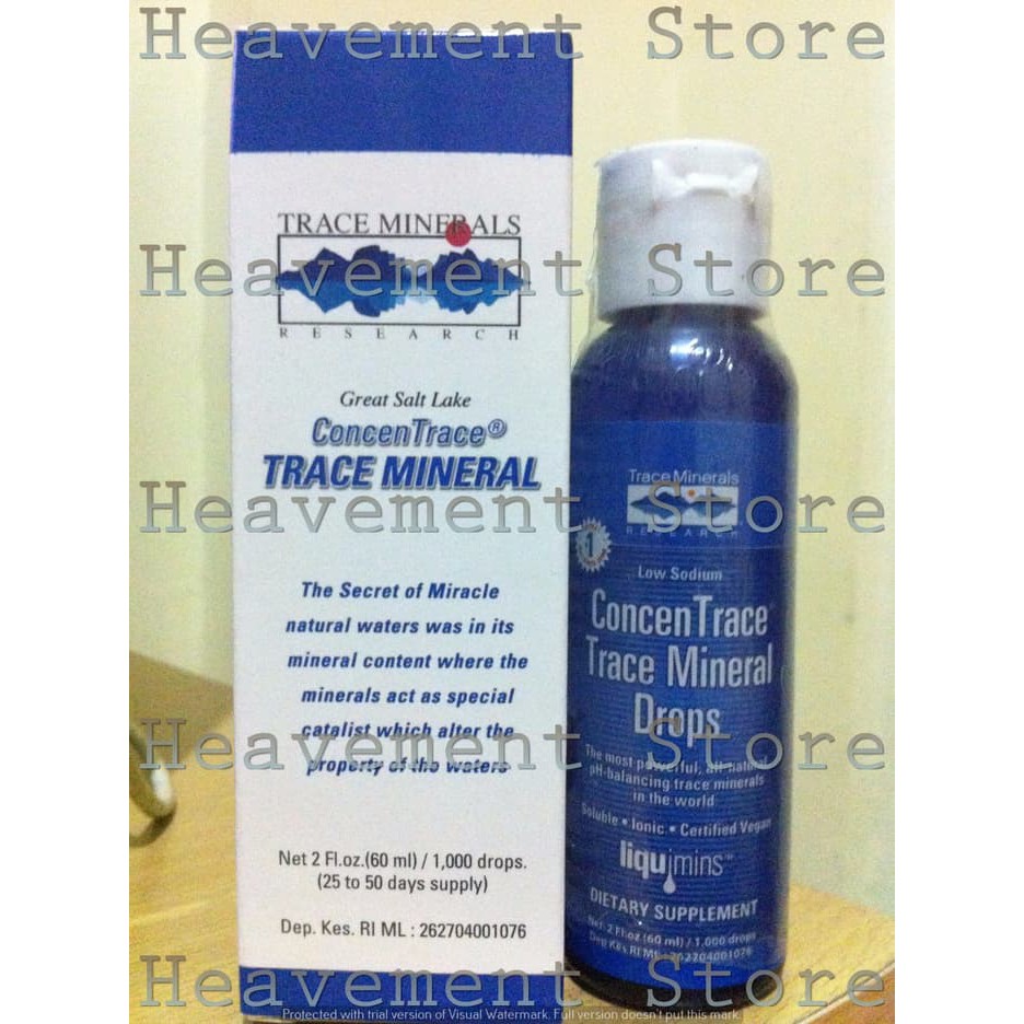 CMD ( Concentrace Trace Mineral ) 1000 Drops   .