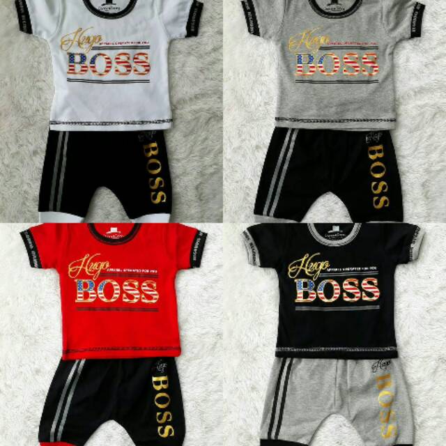 Setelan anak cowo hugo boss | baju anak cowo