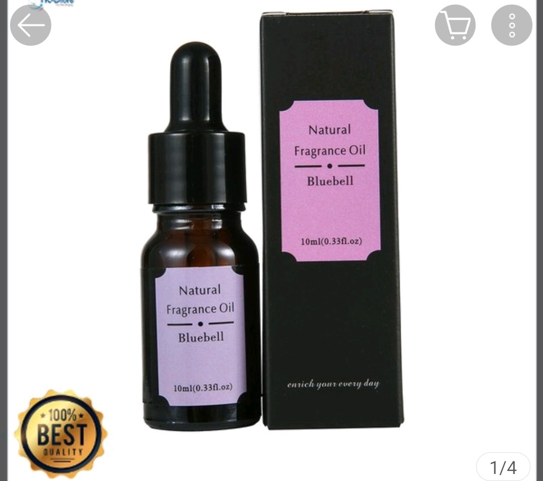 Eighteen Pure Essential Fragrance Oils Aromatherapy Diffusers Bluebell 10ml - Egt1