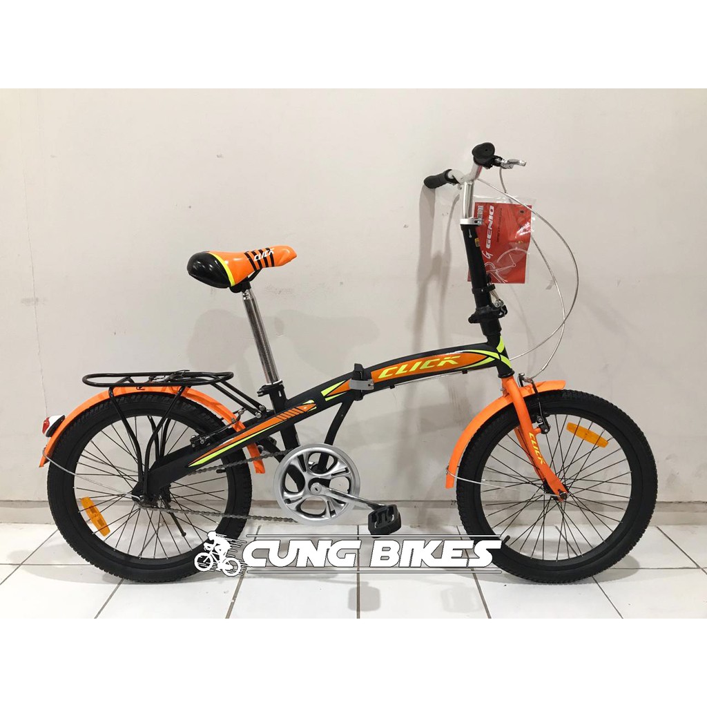 Sepeda Lipat Genio F371 20 INCH cakram DB 7speed by United