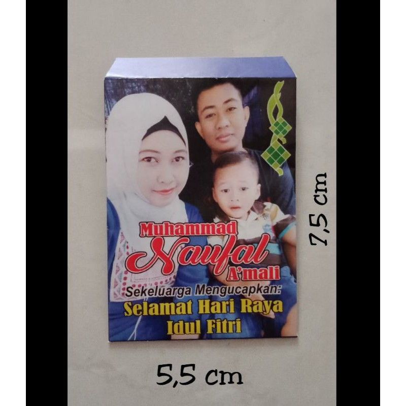 

Amplop lebaran custom isi 14pcs