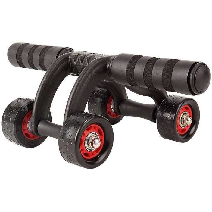 Power Wheel Alat Fitness Roller / Alat Gym Di Rumah Rumahan Alat Fitness Push Up Sit Up Bar Besi Multifungsi Pembentuk Pengecil Pelangsing Perut Lengan Dada Pria Perlengkapan Gym DiRumah / Ab Roll Roller Speeds Double Wheel Murah / Alat Olahraga Fitnes