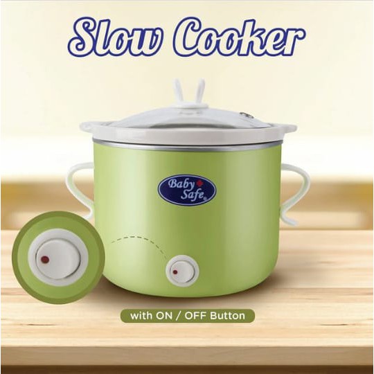 Baby Safe Slow Cooker LB008/Perlengkapan Masak MP-ASI/Baby Food Maker