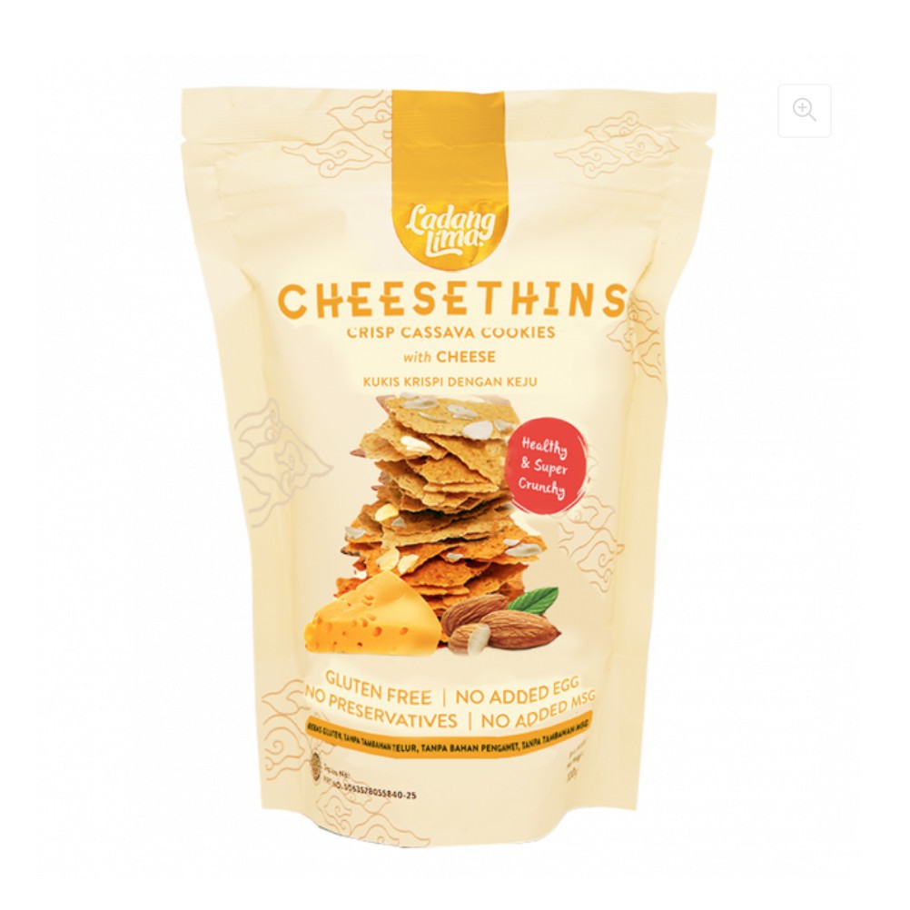 Ladang Lima Cheesethins / Cheesethin Cookies 80gr