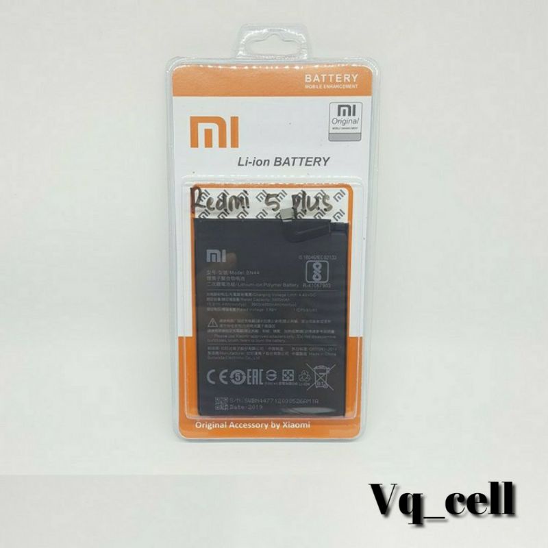 BATERAI BATRE XIAOMI REDMI 5 PLUS BN44 / BATTERY REDMI 5+ BN 44