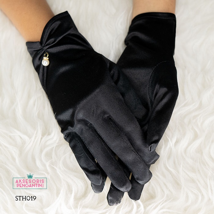 [BISA COD] WEDDING GLOVES SARUNG TANGAN AKSESORIS PENGANTIN PESTA STH019