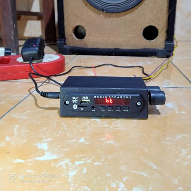 Ampli Mini 2 Potensio+Mp3 Bluetooth Murah