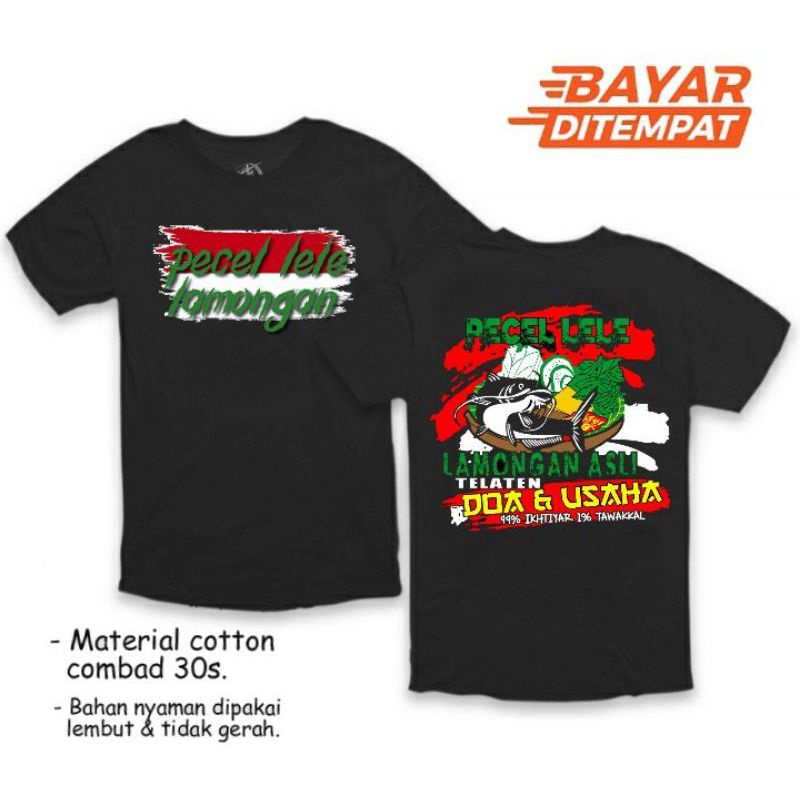 KAOS PECEL LELE LAMONGAN MEGILAN | Lamongan Rantau