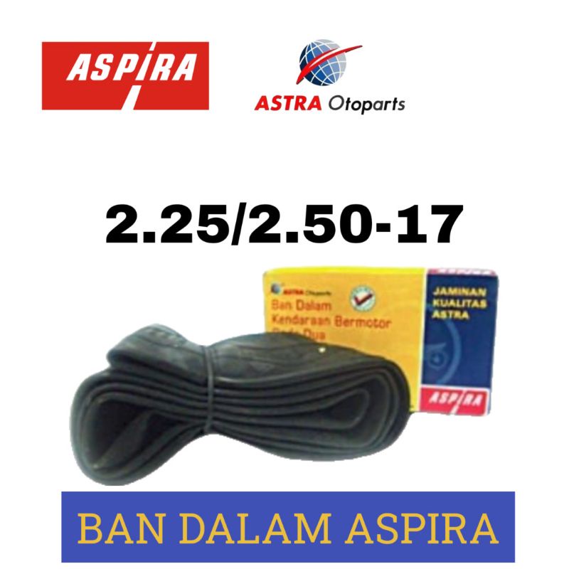 PROMO SPESIAL.. BAN DALAM ASPIRA 2.25/2.50 RING 17 ,100% ORIGINAL