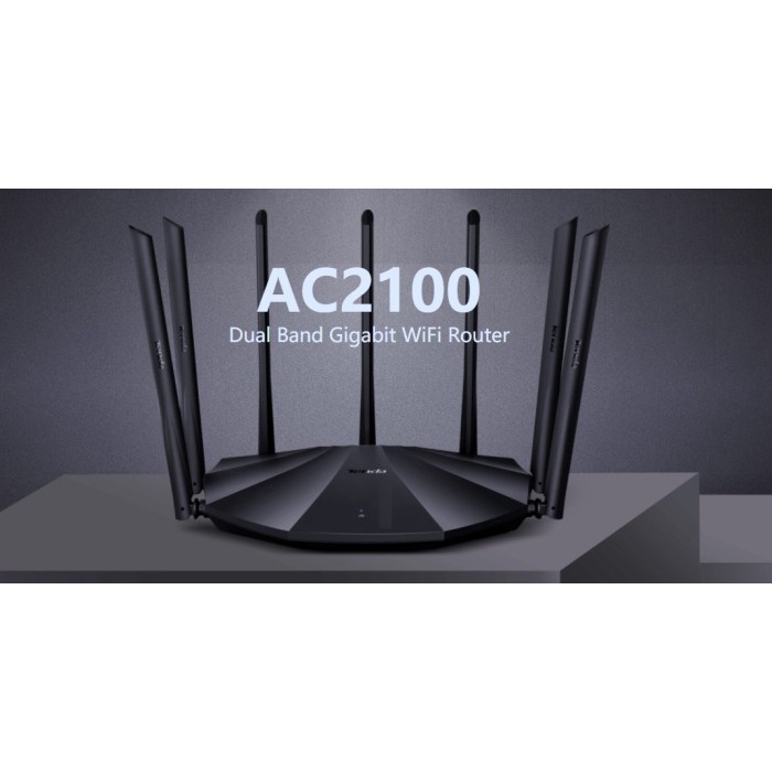 TENDA AC23 AC2100 DUAL BAND GIGABIT WiFi ROUTER MU-MIMO TECHNOLOGY HIGH POWER ANTENA