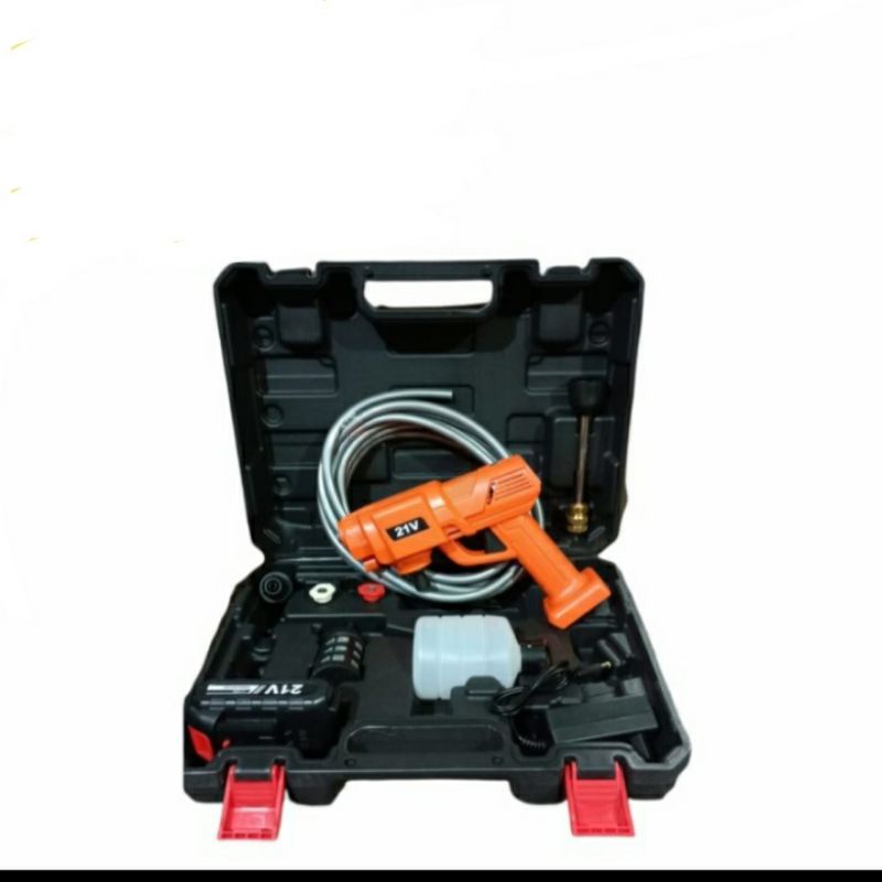 xenon cdhpw 2160 cordless cleaning gun mesin cuci mobil motor 21vt