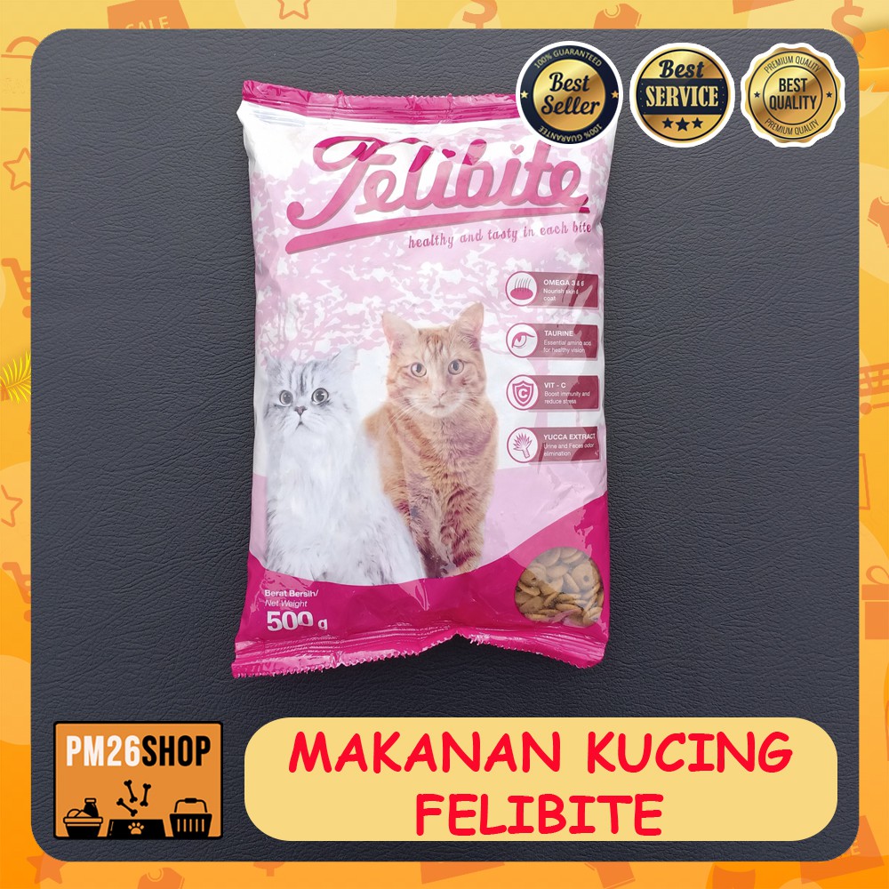 Makanan Kucing Cat Food Felibite 500gr