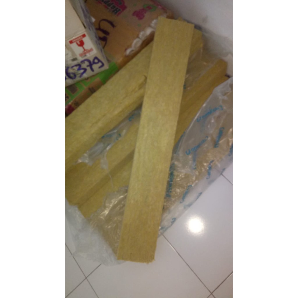 Media Tanam Hidroponik – Rockwool Cultilene – 1 slab(meter)