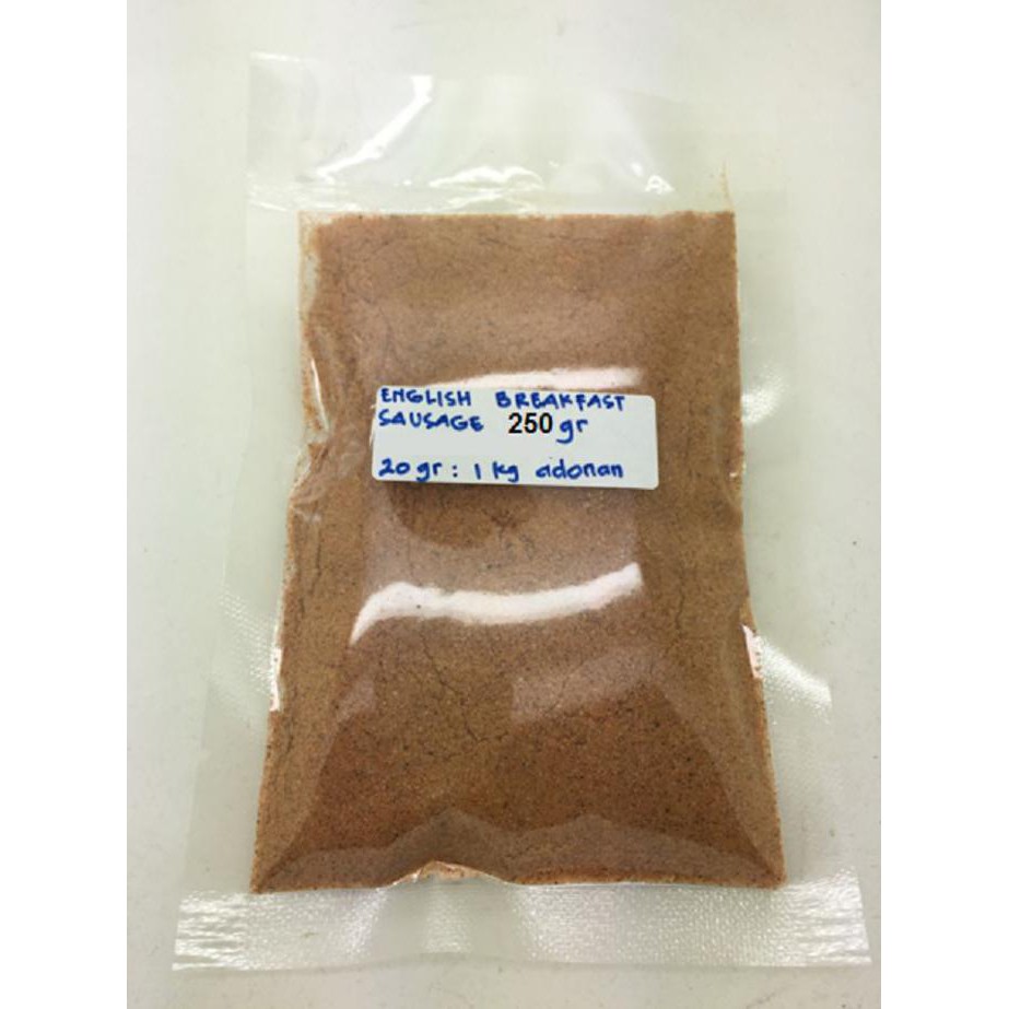 

Tepung English Chicken / Beef Breakfast Sausage - Bumbu Perasa Sosis