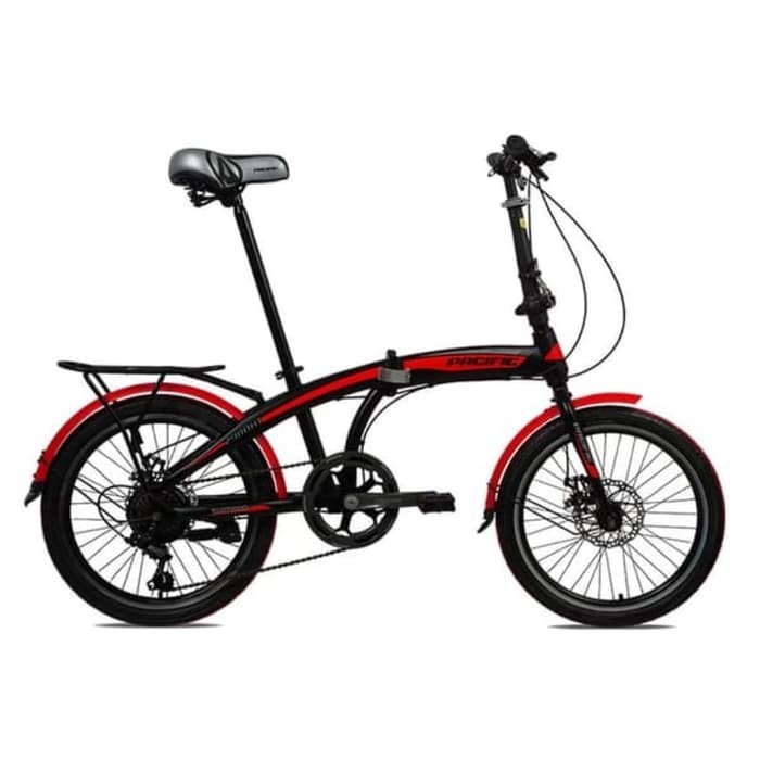 Sepeda lipat 20 inch pacific 2980 HT Disc pacific folding bike