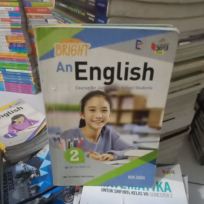 BRIGHT AN ENGLISH untuk smp kelas 8 erlangga edisi revisi
