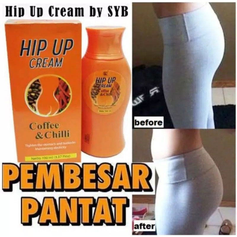 HIP UP CREAM SYB BPOM - PEMBESAR BOKONG - CREAM