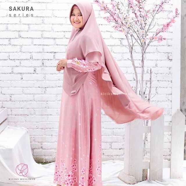 Sakura dress kiciks muslimah