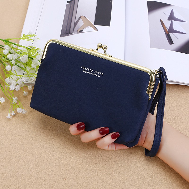 KhatinStore Tas Dompet Clutch Wanita Terbaru Import FOREVER YOUNG 2 IN 1 / ORI / MURAH - 348 COD