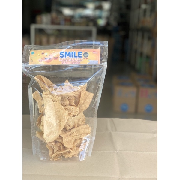 Jual Mafa Keripik Tahu Khas Bangka Cap Smile Gram Shopee Indonesia