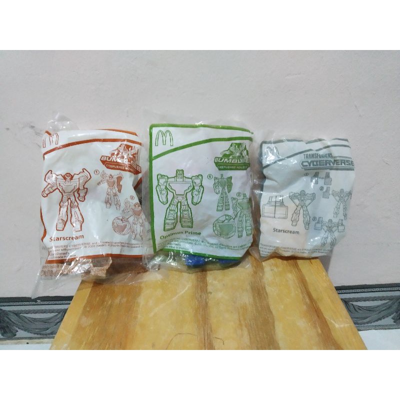 happy meal Transformers