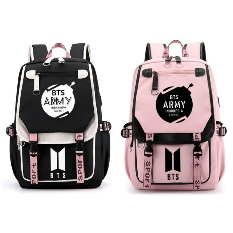 TAS ANAK/ TAS KARAKTER/ TAS ANAK PEREMPUAN/ TAS SEKOLAH/TAS ARMY BTS