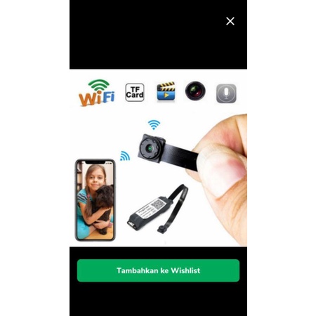 cctv mini bluetooth pengintai wireless full hd