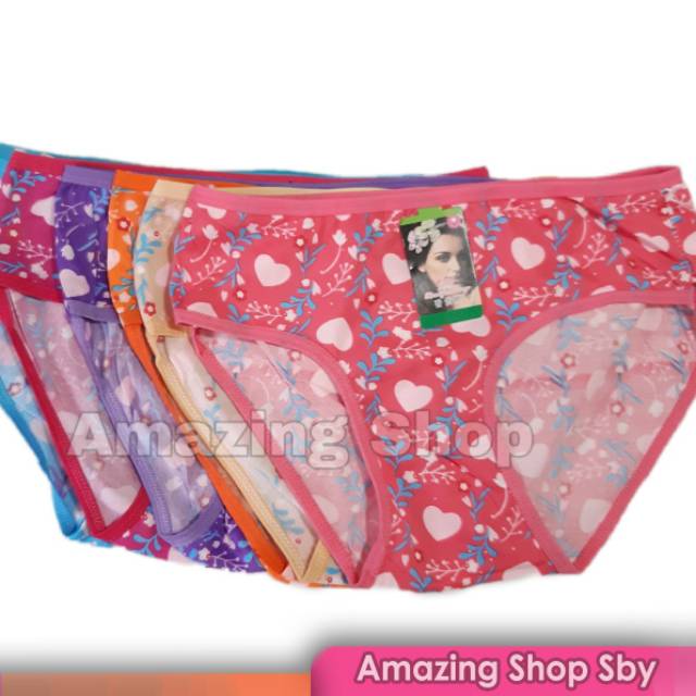 CD Undies Celana Dalam Wanita Import Motif Cewek Murah