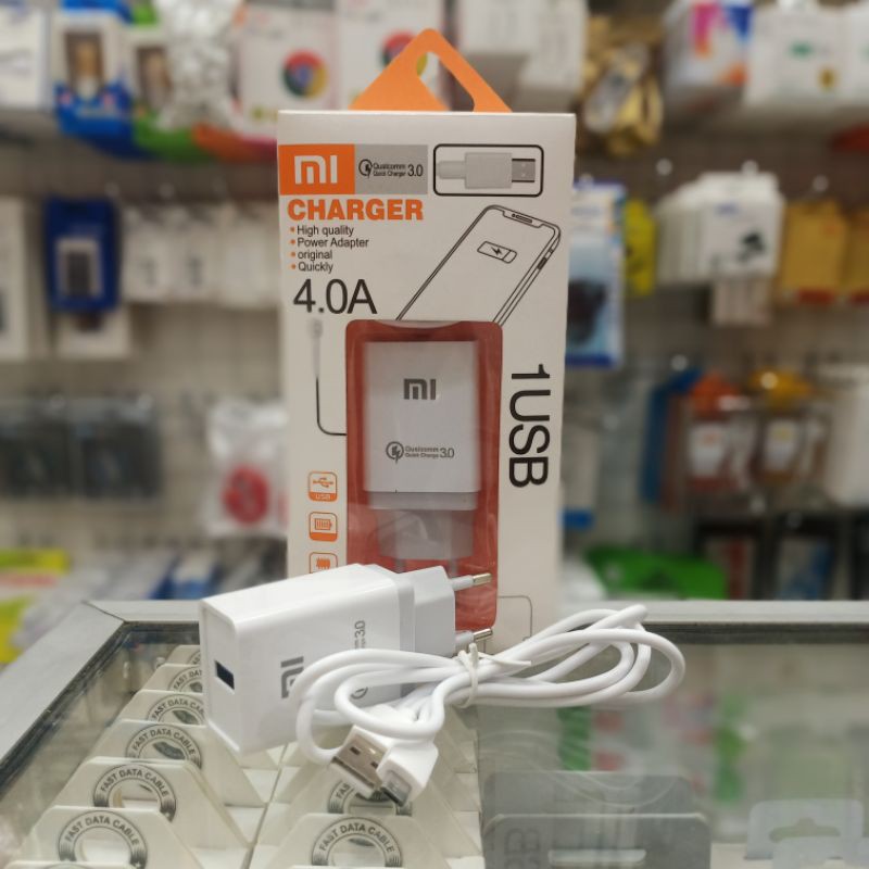 Tc Travel Charger Brand XIAOMI M-05 1Usb 4A Kwalitas BagusS