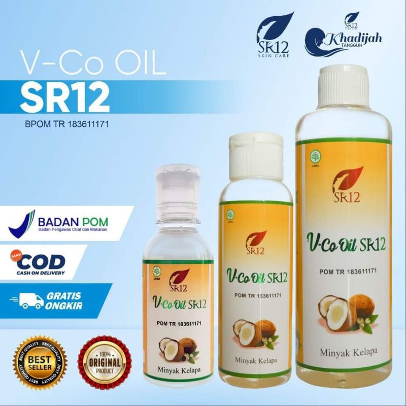 

Minyak Kelapa Murni Cair 100% Virgin Coconut Oil VCO 60ml SR12 BPOM