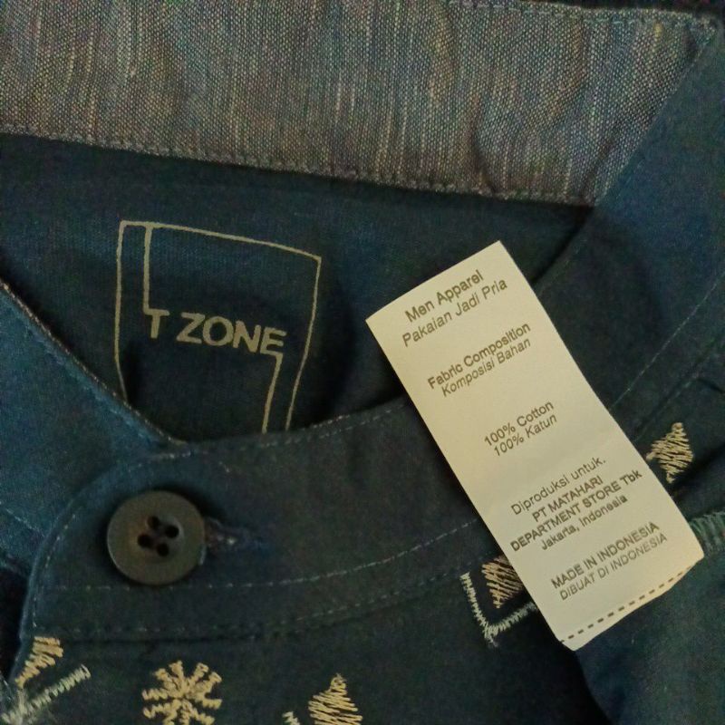 Koko tzone motif bordir original branded matahari