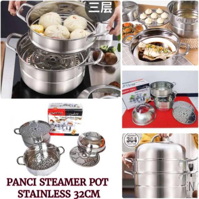 Hc steamer pot 32cm