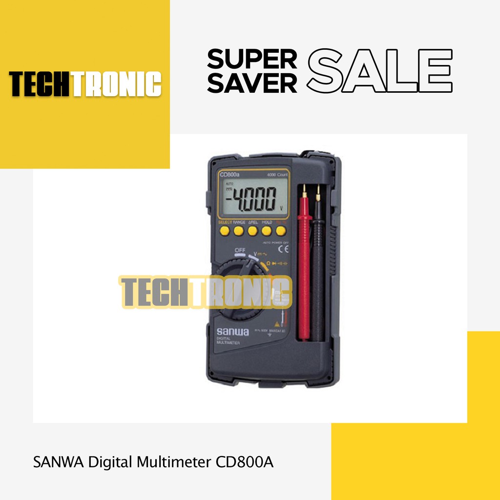 Digital Multitester Sanwa CD800A AVO Meter